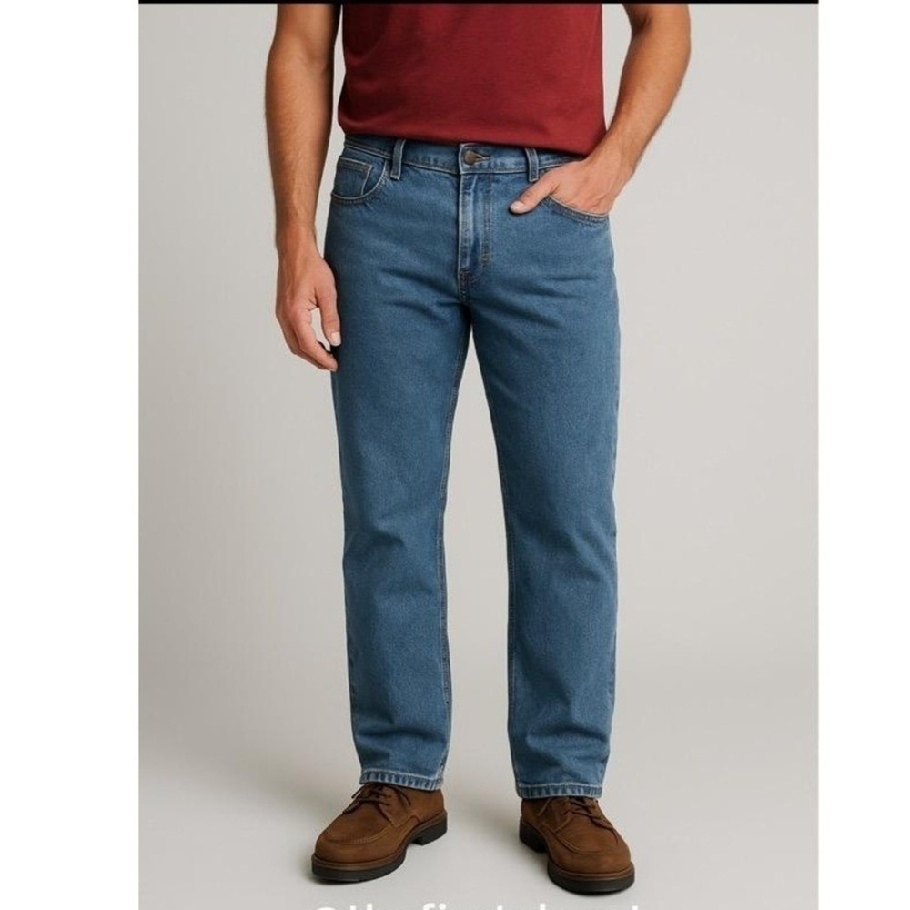 Rustler Jeans Mens 32X30 Blue Vintage Durable Classic Workwear Classic Casual